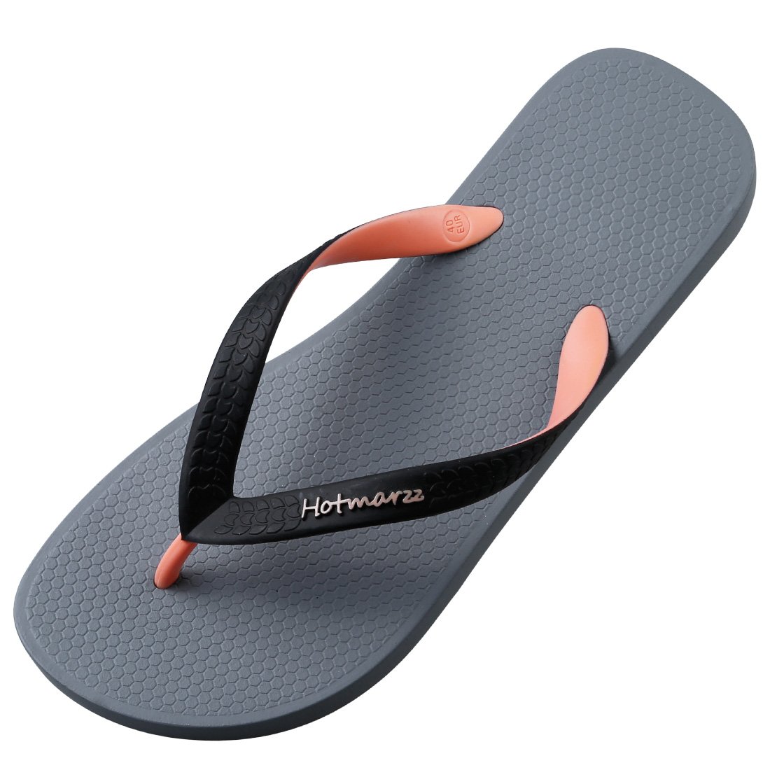 Hotmarzz Men's Flip Flops Sandals Shoes Slippers for Beach Shower Lightweight Comfort Thongs