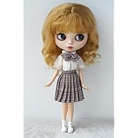 D20313L 10-11inch Long Princess Soft Wave Combed Mohair Doll Wigs Longest Mohair Hair (Ginger Brown #49)