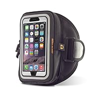 Gear Beast GearWallet Galaxy S8 Sports Armband for Running, Compatible w/Otterbox Type Cases, Large Capacity Storage Pocket, 4 Card Slots, Cash, Keys, Earbuds Also fits Galaxy S7, S7 Edge & More