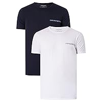 Emporio Armani Men's Core Logoband 2-Pack T-Shirt