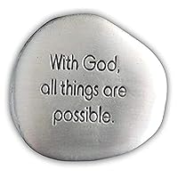 Cathedral Art (Abbey & CA Gift God Possible, 1-1/2-Inch (SS130) Soothing Stone, 1 Count (Pack of 1)