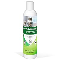 Advantage Cat Flea & Tick Shampoo for Kittens & Adult Cats | Kills Fleas & Ticks | 8 oz.