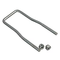 CE Smith - U-Bolt Spare Tire Carrier - Durable Zinc-Plated Boat Accessories