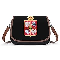 Polish Lithuanian Commonwealth Messenger Bag Casual Crossbody Shoulder Bags Lightweight Waterproof Fashion Purse for Women