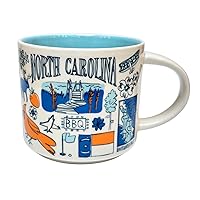 Starbucks Been There Series Collection North Carolina Coffee Mug New With Box,14 fluid ounces