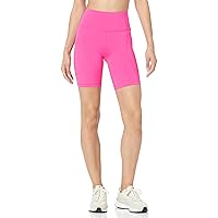 Amazon Essentials Women's Active Sculpt High Rise 7 Bike Shorts with Pockets