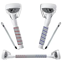 SAQICO 2 in 1 Long Arms & Handle Attachments Compatible with Oculus Quest 2 Hand Controllers, VR Gorilla Tag Long Arms/Stick Extension Grips for Meta Quest 2 Accessories for Beat Saber Golf Club Game SAQICO 2 in 1 Long Arms & Handle Attachments Compatible with Oculus Quest 2 Hand Controllers, VR Gorilla Tag Long Arms/Stick Extension Grips for Meta Quest 2 Accessories for Beat Saber Golf Club Game
