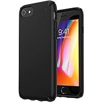 Speck Products Presidio Case for iPhone SE 2020 iPhone 8, iPhone 7, iPhone 6S, iPhone 6 - Black/Black (Non-Retail Packaging)