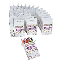 Colorations Regular Crayons - 12 Packs, Each 24 Colors