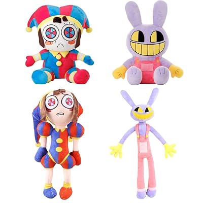 The Amazing Digital Circus Plush toys, Pomni Figure Doll for Kids Adults