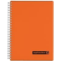 N572B-09 Sept Crew Notebook, A5, Orange
