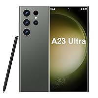 Unlocked Android Phones A23 Ultra 5G Cell Phone Android 13 Mobile Phone with Build-in Pen, 8GB+256GB, 6.8