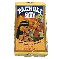 Murray & Lanman Pacholi, scented soap, 3.3 oz (95 gr)
