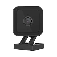 WYZE Cam v3 1080p HD in/Outdoor Video Camera for Security, Pets, Baby Monitor, Color Night Vision, 2-Way Audio, Work with Alexa & Google, Black, Auto-Renews at $2.99/Month, Full AI, 1 Device