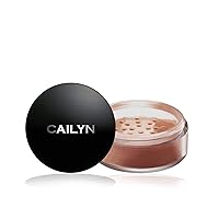 CAILYN Deluxe Mineral Makeup Blush Powder & Itay Mineral Natural Nail Shiner, MB-4 CINNAMON