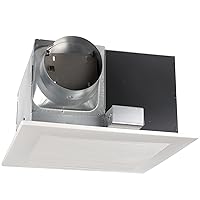 Panasonic FV-40VQ4 WhisperCeiling Spot Ventilation Fan - 390 CFM - Quiet Bathroom Ceiling Fan