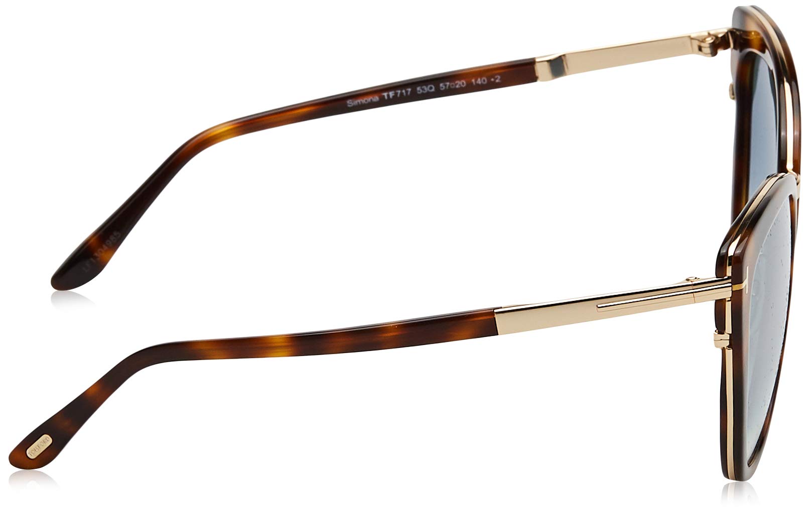 Mua Sunglasses Tom Ford FT 0717 Simona 53Q Classic Havana, Rose Gold/Grad.  Turquois trên Amazon Mỹ chính hãng 2023 | Giaonhan247