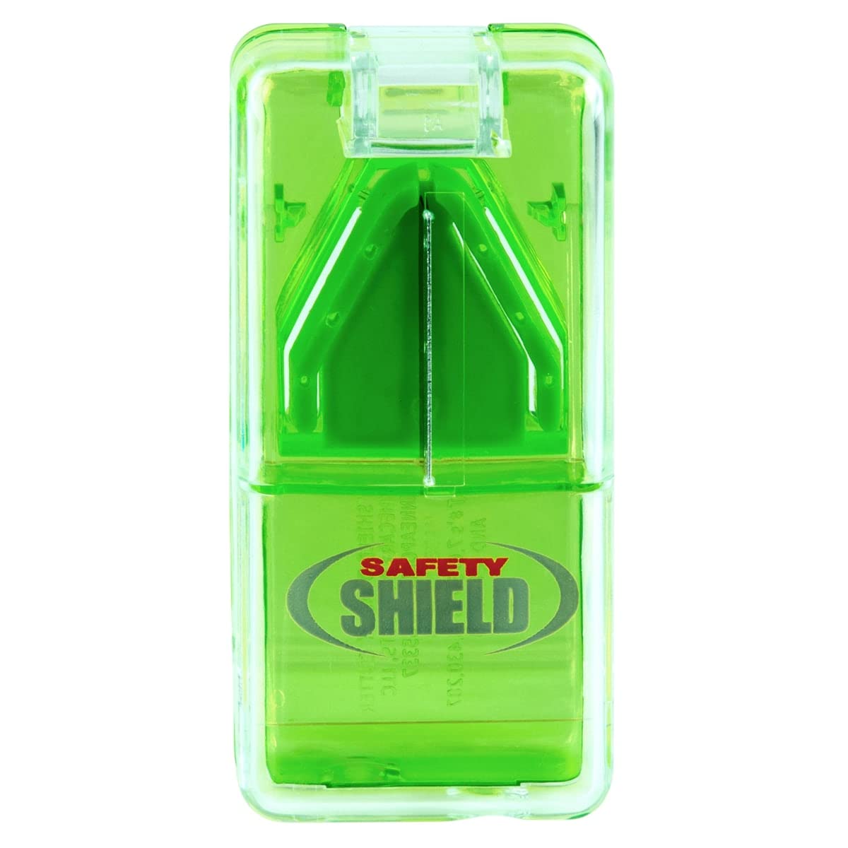 EZY DOSE Ezy Dose Pill Cutter with Safety Shield │Safely Cut Pills and Vitamins │Pill Splitter , Colors may vary