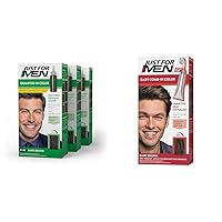 Just For Men Shampoo-In Color (Formerly Original Formula), Mens Hair Color with Keratin & Easy Comb-In Color Mens Hair Dye, Easy No Mix Application with Comb Applicator