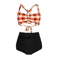 Swim Bras for Under Shirt Halter Ring Bikini Set