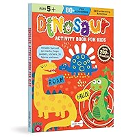 Dinosaur Activity Book For Kids Dinosaur Activity Book For Kids Paperback