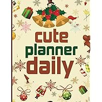 Cute Daily 2022 Planner 8.5x11: Monthly Calendar Planner for Work or Personal Use - 24 Months Agenda Schedule Organizer ... Dates | Jan 2022 - Dec ... Organizer Notebook Gift (Italian Edition)