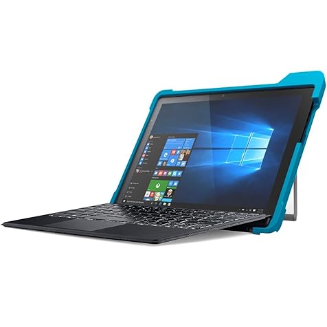 Gumdrop Cases Droptech for Acer Aspire Switch Alpha 12 Rugged 2-in-1 Tablet Case Shock Absorbing Cover Black/Black SA5-271 (Light Blue/Royal Blue)