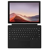 Microsoft PUV-00001 Surface Pro 7 12.3 inch Touch Intel i5-1035G4 8GB/256GB Platinum Bundle with Microsoft Type Cover for Surface Pro Black