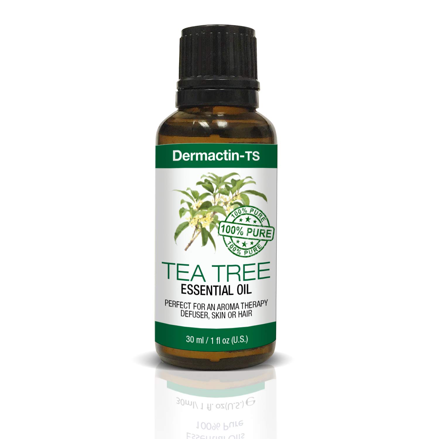 Dermactin-TS Essential Oil 100% Pure Tea Tree Oil 1 Ounce (3-Pack)