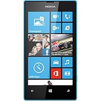 Lumia 520 8GB Unlocked GSM Windows 8 Smartphone - Cyan Blue