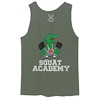 Funny Cool Graphic T REX Workout Love Leg Day Gym Squat University Gym Men's Tank Top