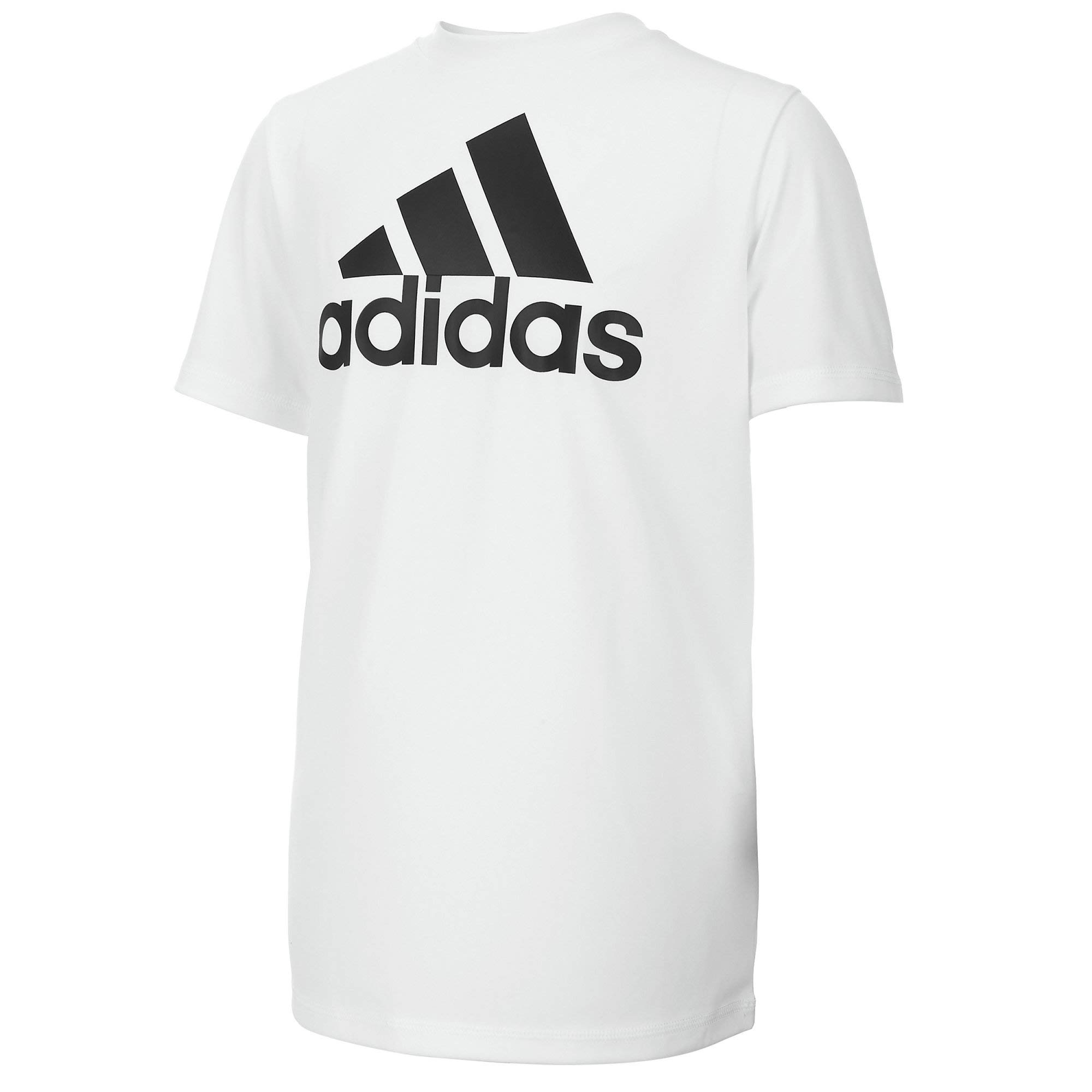 adidas Boys' Short Sleeve Aeroready Performance Logo Tee T-Shirt