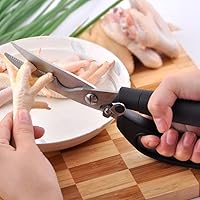 Imported China chicken bone scissors stainless steel multi-functional kitchen scissors