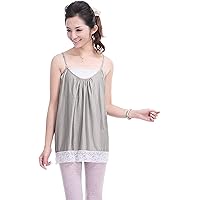 Silver Fiber Maternity Wear Radiation Protection Pregnancy Sling Lightweight Breathable,Grey-OneSize