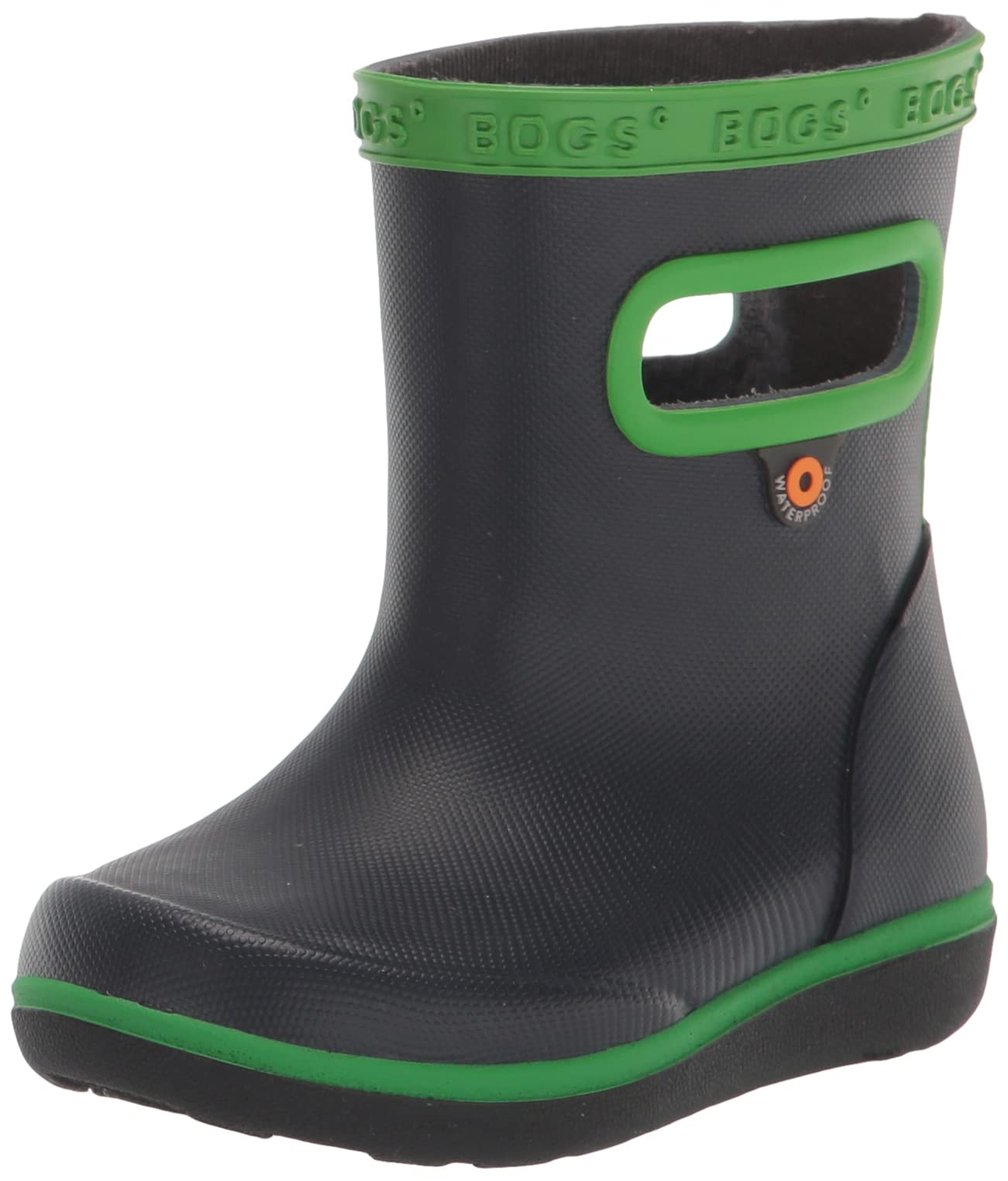 BOGS Unisex-Child Kids' Skipper Ii Rain Boot Solid