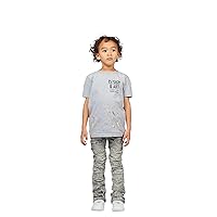 Boys Lajos T-Shirt/Stacked Flare Jean Set