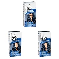Color Crave Semi-Permanent Hair Dye, Indigo Hair Color, 1 Count (Pack of 3)