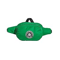 adidas Originals Sport Waist Pack/Travel and Festival Bag, Green/Black, One Size
