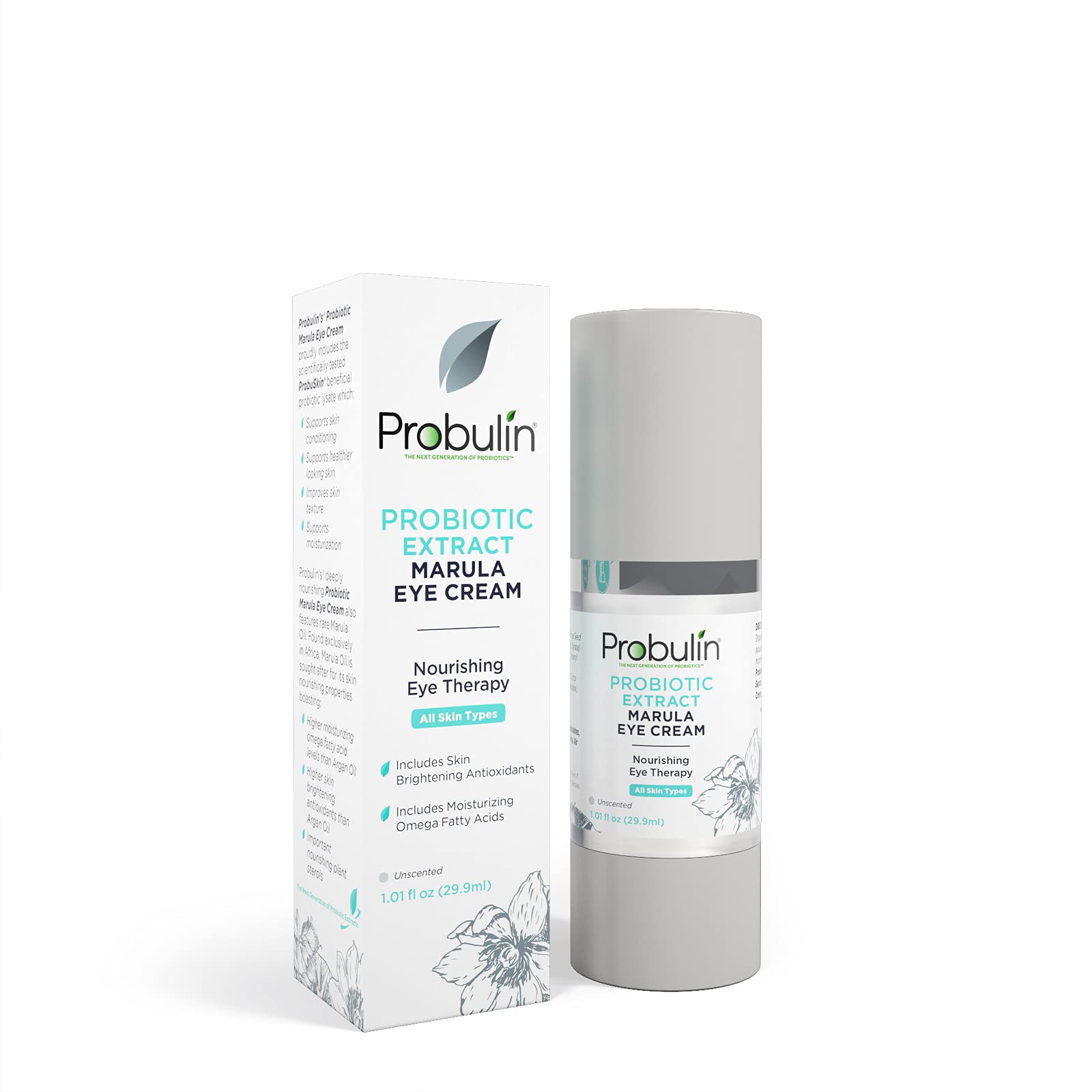 Probulin Probiotic Extract Marula Eye Cream, 1.01 Ounce