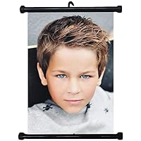 sp217146 Boy Hairstyles Wall Scroll Poster For Barber Salon Haircut Display