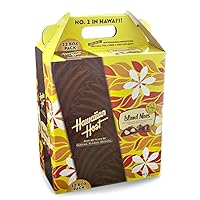 Hawaiian Host Island Macs Tiare Milk Chocolate Covered Macadamia Nuts 5 oz Boxes (12 Boxes)