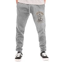 Don Williams Man's Fashion Baggy Sweatpants Lightweight Workout Casual Athletic Pants Open Bottom Joggers