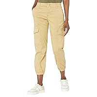 Sanctuary Rebel Pants for Women - Cotton-Blend Construction - Elasticized Fitted Ankle Cuffs - Side Pockets