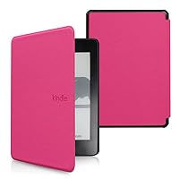 Stand Case for Kindle Paperwhiter 6.8 Inch (11Th Generation-2021) and Kindle Paperwhite Signature Edition, 2021 Slim Leather Cover Smart Cover with Auto Sleep,Rose