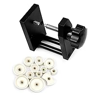 Watch Back Cover Press Machine With 12 Plastic Caps Compact And Versatile Tool For Watch Repair Watch Repair Equipment