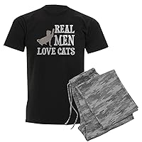 CafePress Real Men Love Cats Pajamas Pajama Set