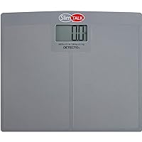 SlimTALK Talking Bathroom Scale by Detecto- 400lb Weight Capacity