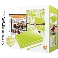 Nintendo DS Lite Green Spring Bundle w/Personal Trainer: Cooking (Renewed)