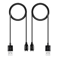 AWINNER Compatible for Garmin Watch Charger Cable (2 Pack)
