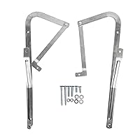Attic Ladder Spreader Hinge Arms Replacement Kit for Werner 55-1 2006 and Older - (Pair)